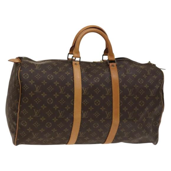 LOUIS VUITTON Monogram Keepall 50 Boston Bag M41426 - Picture 1 of 16